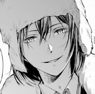 Sticker Fyodor dostoevsky manga - @Millkyberry - 7