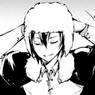 Sticker Fyodor dostoevsky manga - @Millkyberry - 4