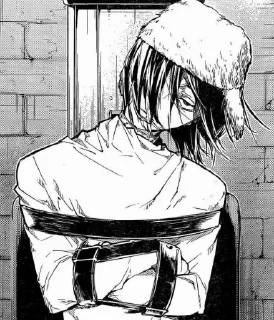 Sticker Fyodor dostoevsky manga - @Millkyberry - 2