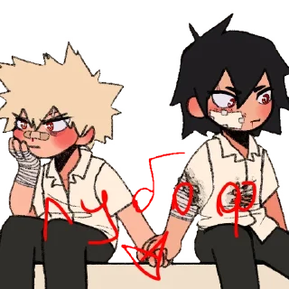 Sticker Гейская академия - 7