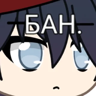 Стикер ГАЧИ МУЧИ С СКАРАМУЧЧЕЙ - 2