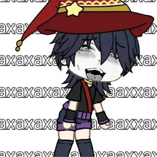 Стикер ГАЧИ МУЧИ С СКАРАМУЧЧЕЙ - 9