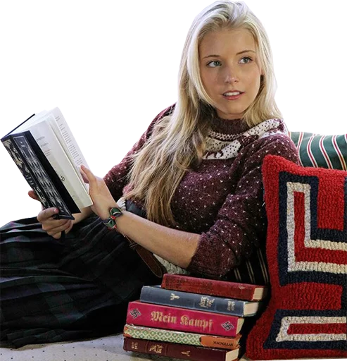 clothing book person