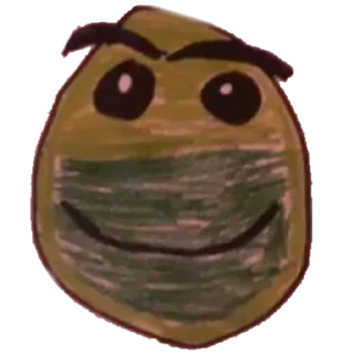 Стикер Geometry Dash Complexity Face Meme Stickers - 4