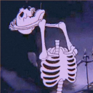 Sticker Mr. skeleton @CHUWPACUPS - 6