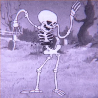 Sticker Mr. skeleton @CHUWPACUPS - 5