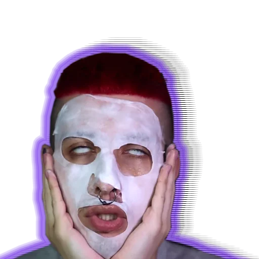 mask human face horror