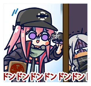 Sticker Girls' Frontline Official - 5
