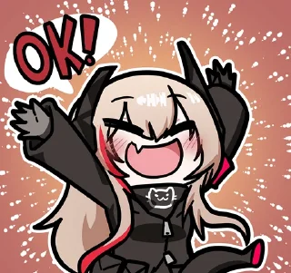 Sticker Girls' Frontline Official - 0