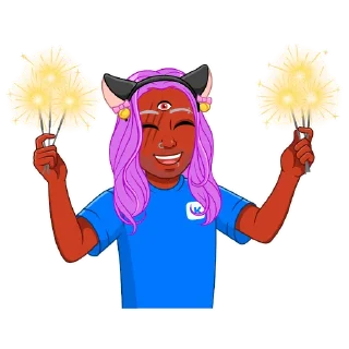 Sticker Новогодний Аморальный Аморал(@GGAsta666) - 10