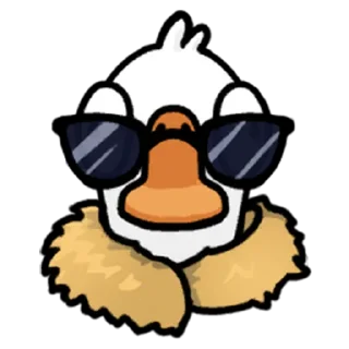 Sticker Goose Goose Duck (creator @mr_fireboy for @GGD_rus) - 3