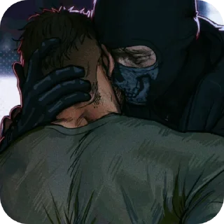 Sticker GHOST&SOAP🩵-@DEATHLINE_S - 9