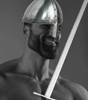 Sticker GIGACHAD 💪 - 4