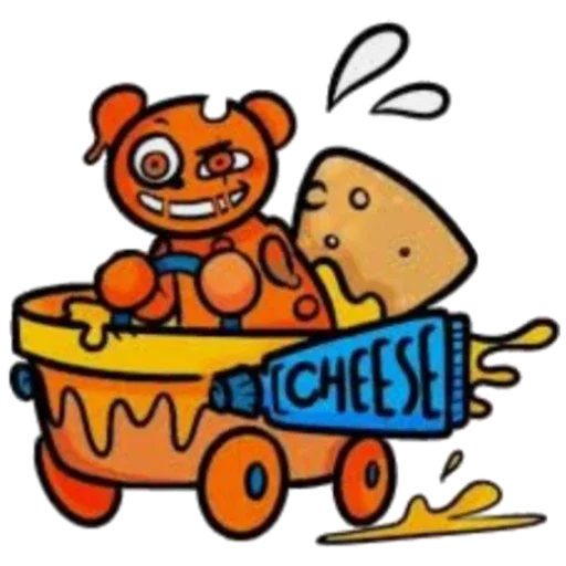 Sticker GIVEMETHECHEESE - 1