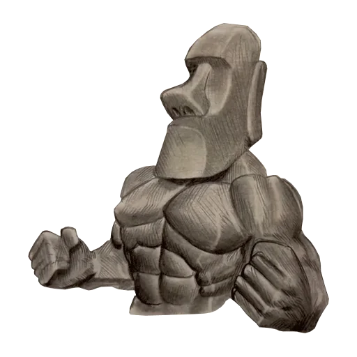 Стикер Камень - 3