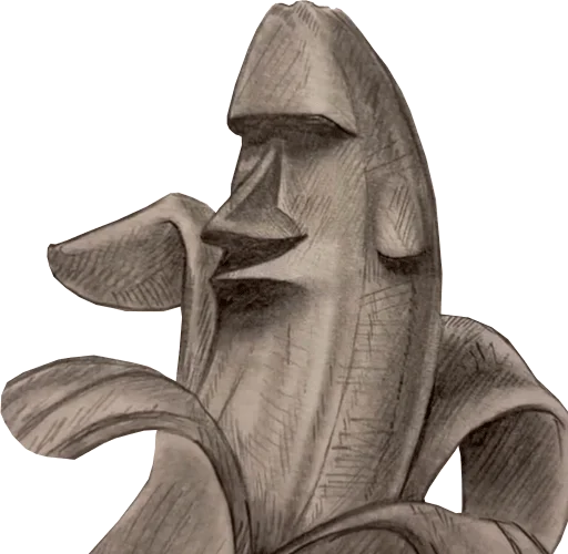 Стикер Камень - 1