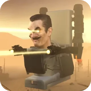 Стикер G-man Toilet Pack - 11