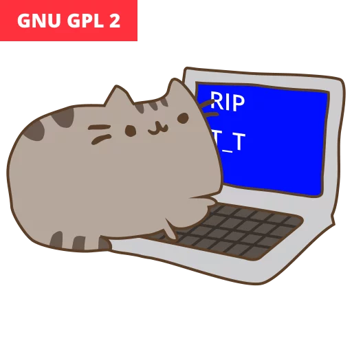 text computer animal