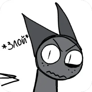 Sticker GRAY - SPRUNKI (( @sllowa )) - 9