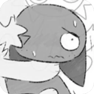 Sticker GRAY - SPRUNKI (( @sllowa )) - 3