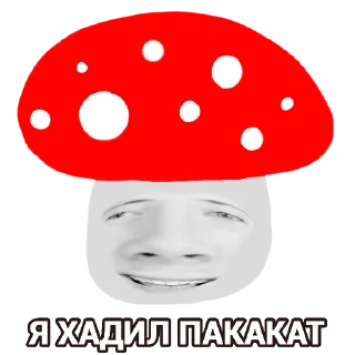 Sticker ГРЫБОЧКИ - 10