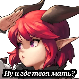 Стикер Guardian_Tales_Irony - 4