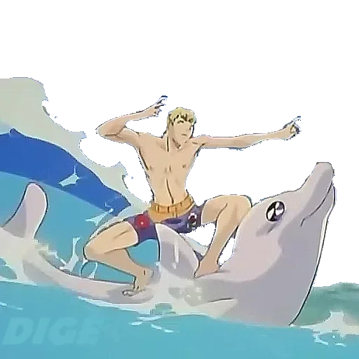 плавание мультфильм иллюстрация