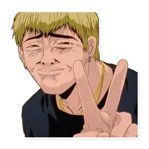Стикер Great Teacher Onizuka reactions - 11