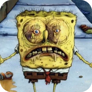 Стикер ГУБКО БОБ @vveriks - 6