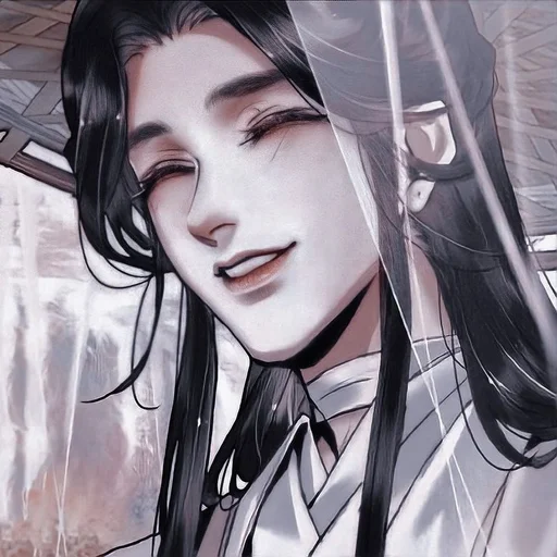 anime human face cg artwork