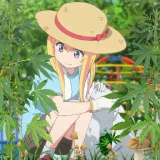 Стикер Габріель поченає вирощувати - 1