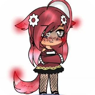 Стикер Гача лаойф - 9