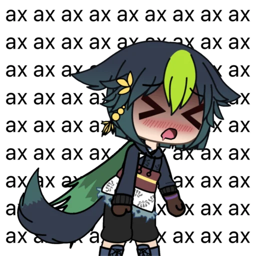 Sticker Gachadtickerswithtighnari - 1