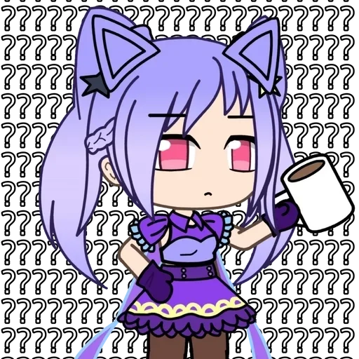 Стикер ГАЧИМУЧИ С КОКУСЕЙ 💅 @nihsneg - 6