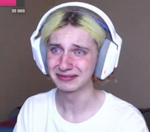 headphones human face person