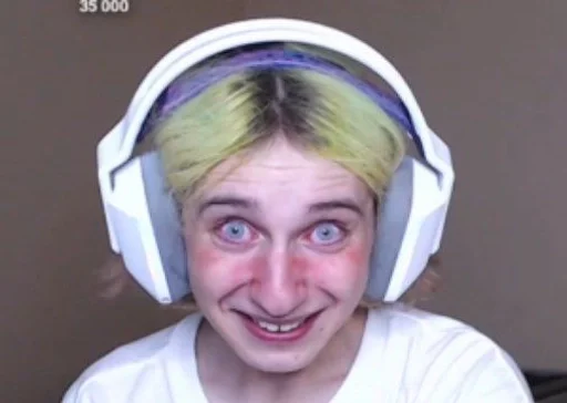 человеческое лицо наушники Человек