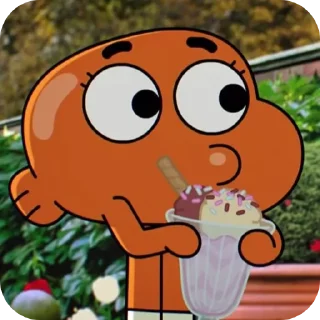 Sticker Гамбол🤪🤪🤙😍😍 - 8