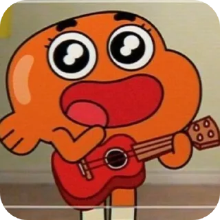 Sticker Гамбол🤪🤪🤙😍😍 - 1