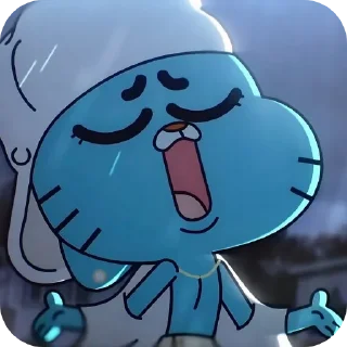 Sticker Гамбол🤪🤪🤙😍😍 - 9