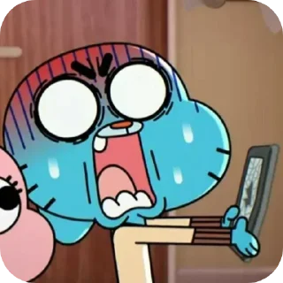 Sticker Гамбол🤪🤪🤙😍😍 - 0