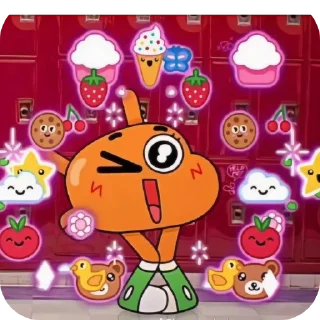 Sticker Гамбол🤪🤪🤙😍😍 - 3