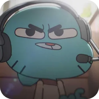 Sticker Гамбол - 10