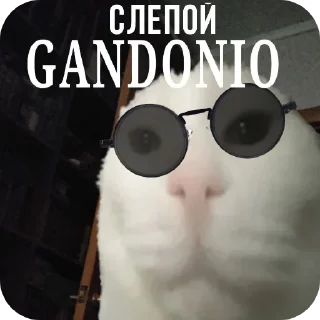 Стикер Gandons by Weet - 8