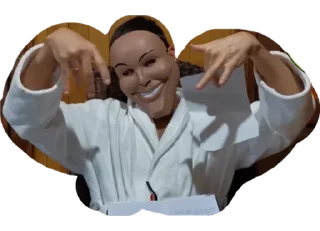 Sticker Ganja hands - 11