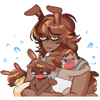 Sticker Ганорро @anime_stickerr - 4