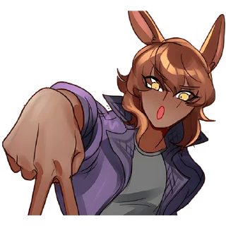 Sticker Ганорро @anime_stickerr - 9