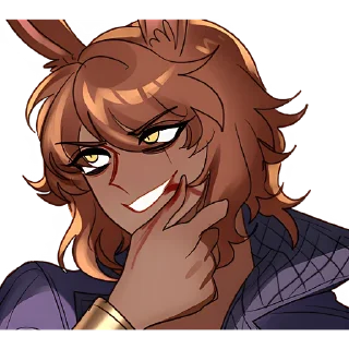 Sticker Ганорро @anime_stickerr - 7