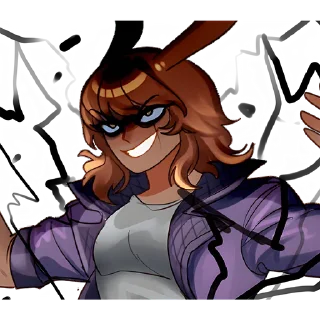 Sticker Ганорро @anime_stickerr - 11