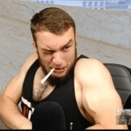 Стикер ГАНТЕЛЬКА - 1