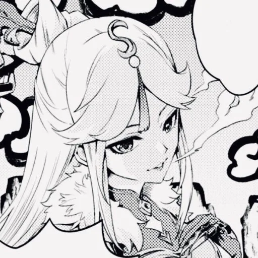 illustration sketch anime